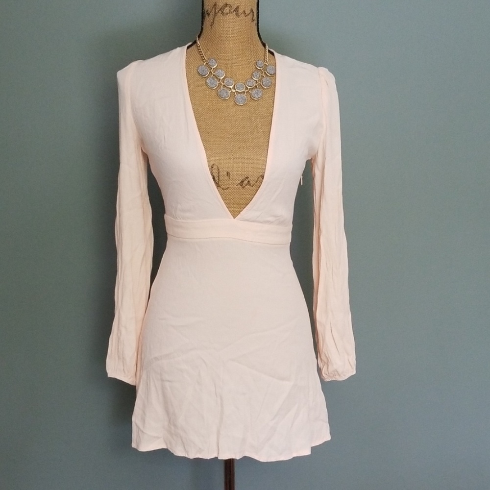 Forever 21 low plunge dress